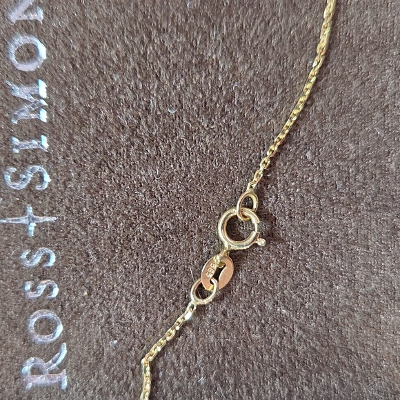 Ross Simons 20” Cultured Pearl and Diamond Accent Necklace 14K Gold Delicate - Picture 4 of 4